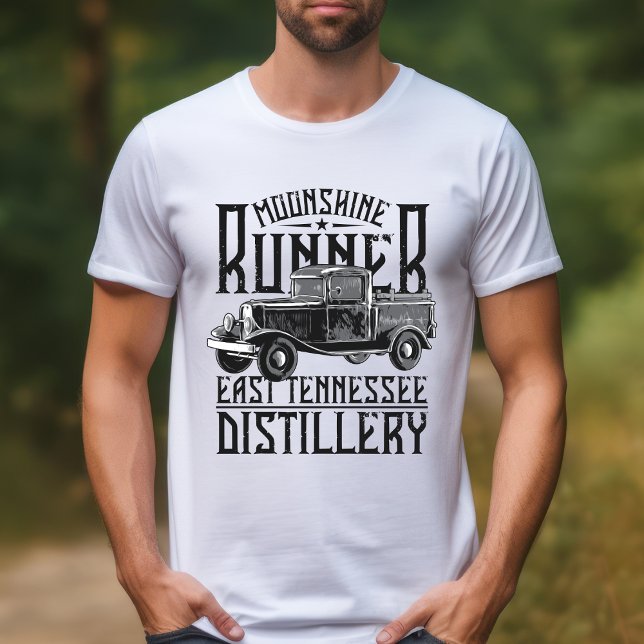 Moonshine Runner East Tennessee Distillerie T - Sh T-Shirt (Von Creator hochgeladen)