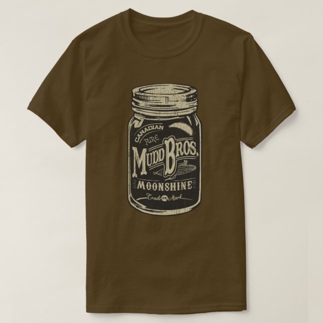 Moonshine-T - Shirt (Design vorne)