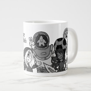Moonshine u. Tunnel-bohrwagenTasse der Jumbo-Tasse