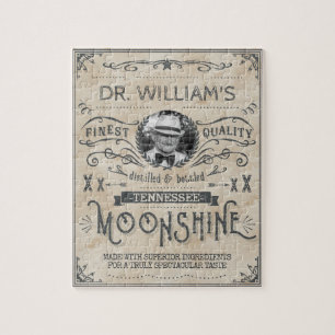 Moonshine Vintage lustige Puzzle