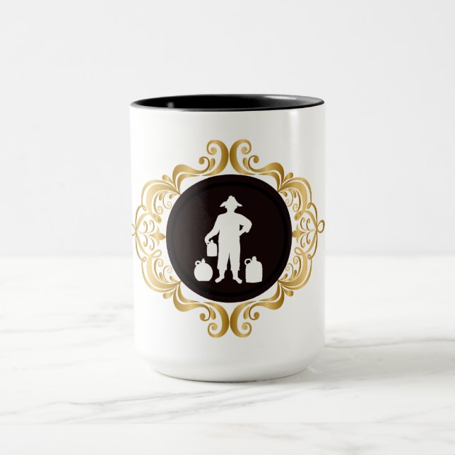 Moonshine White Silhouette Tasse (Zentrum)