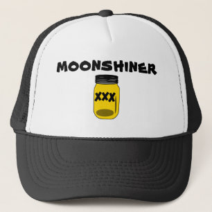 Moonshiner-Fernlastfahrer-Hut Truckerkappe