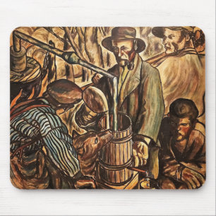 Moonshiners machen weißen Blitz Whiskey Liquor Mousepad
