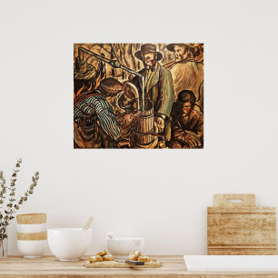 Moonshiners machen weißen Blitz Whiskey Liquor Poster