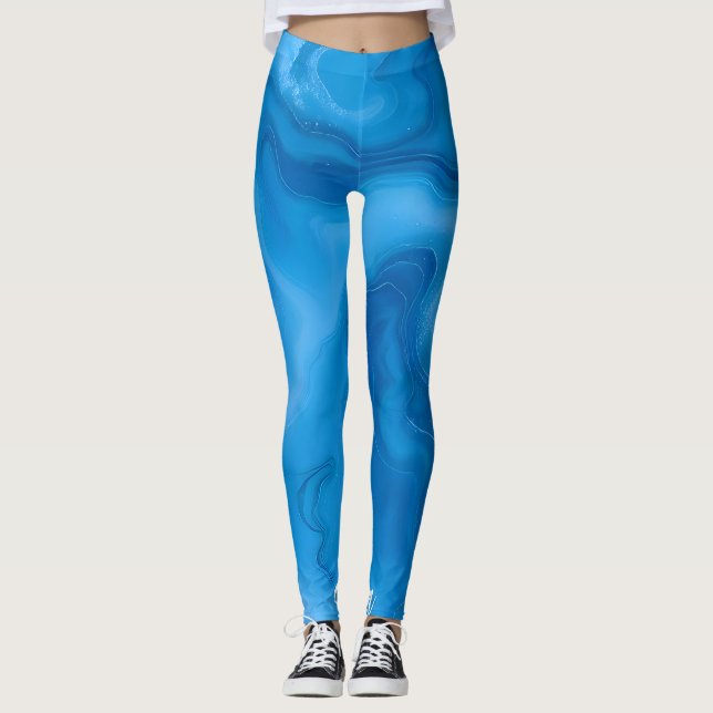 Moonstone Blue Leggings (Vorderseite)