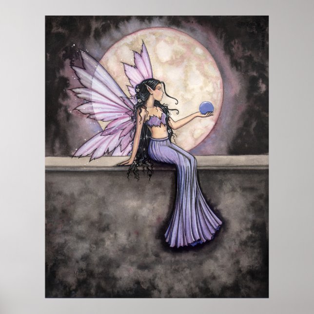 Moonstone Fairy Poster von Molly Harrison (Vorne)