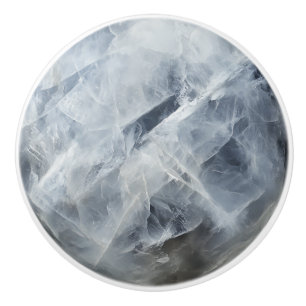 Moonstone Gem Muster Keramikknauf