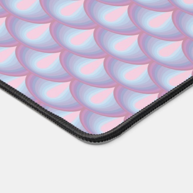 Moonstone Scales Desk Mat Schreibtischunterlage (Ecke)