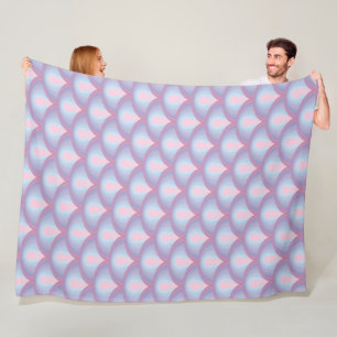 Moonstone Scales Fleece Blanket