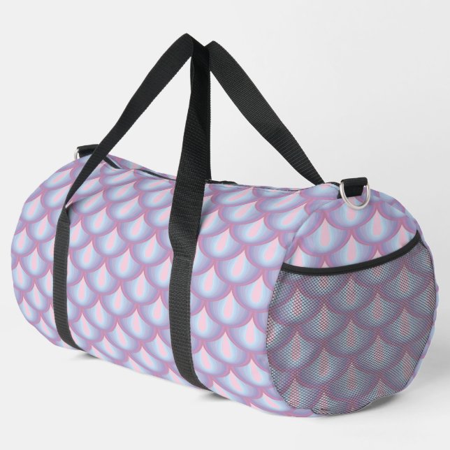 Moonstone Scales Large Duffel Bag Duffle Bag (Rechte Ecke)