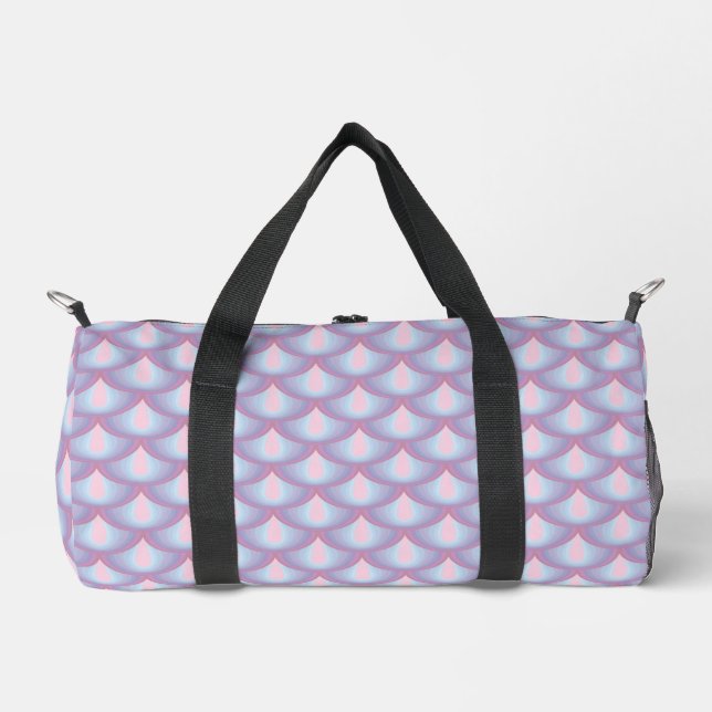 Moonstone Scales Small Duffel Bag Duffle Bag (Vorderseite)