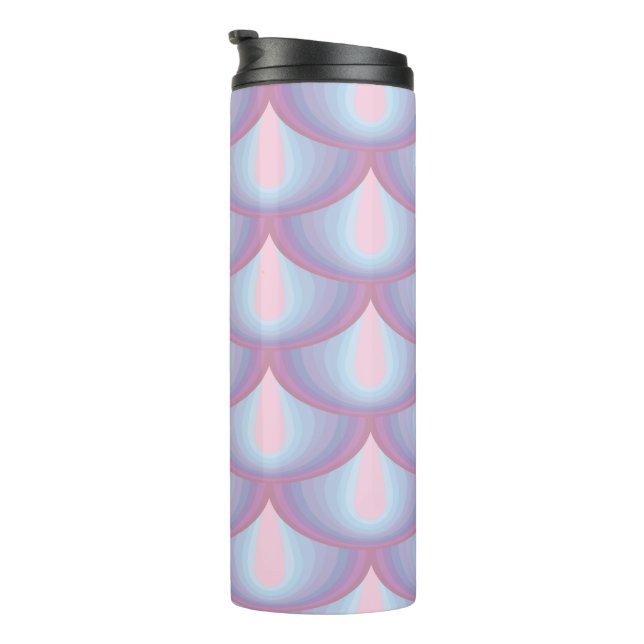Moonstone Scales Thermal Travel Tumbler Thermosbecher (Nach rechts gedreht)