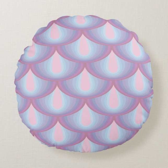 Moonstone-Skala, Rundwurfkissen Rundes Kissen (Vorderseite)