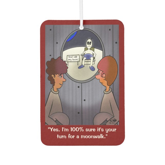 Moonwalk Autolufterfrischer (Vorderseite)