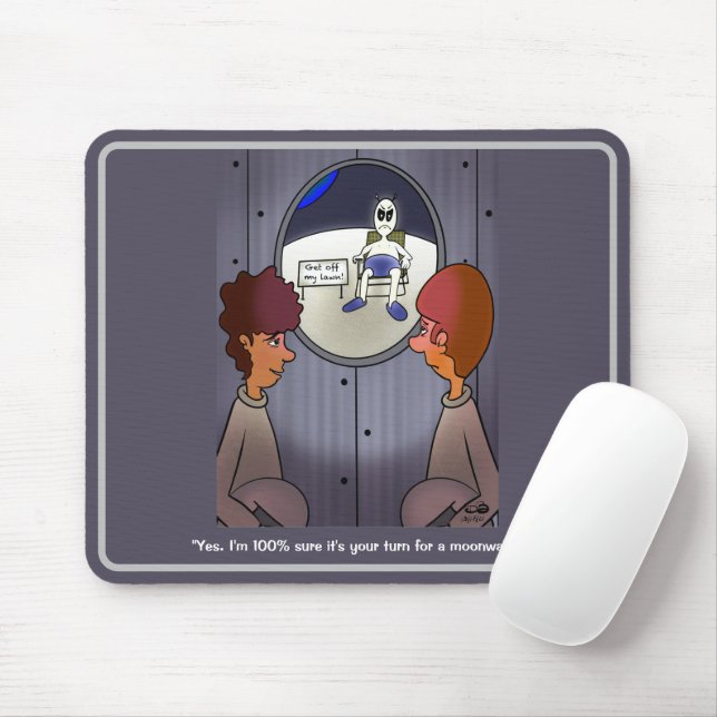 Moonwalk Mousepad (Mit Mouse)