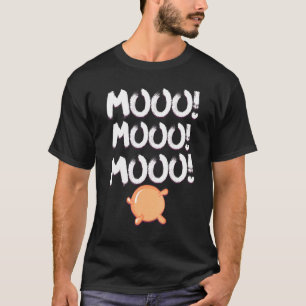Mooo Kuh Mooo Mooo Euter Birke Ich Bin Eine Kuh T-Shirt