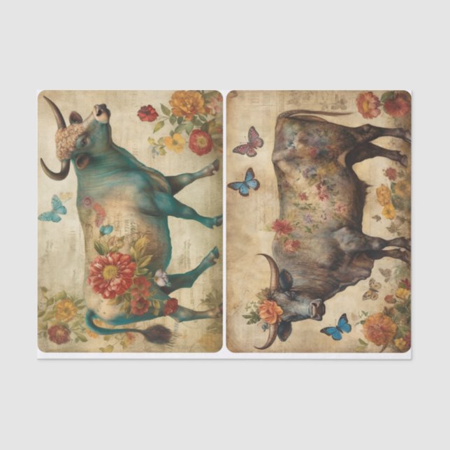 Moootiful Bulls Seidenpapier (Vorderseite)
