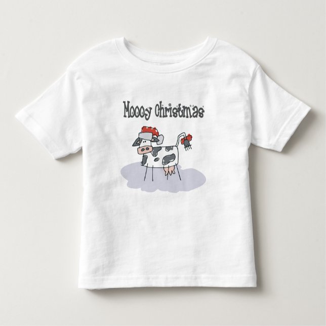 Moooy WeihnachtsT - Shirt-Sweatshirt Kleinkind T-shirt (Vorderseite)