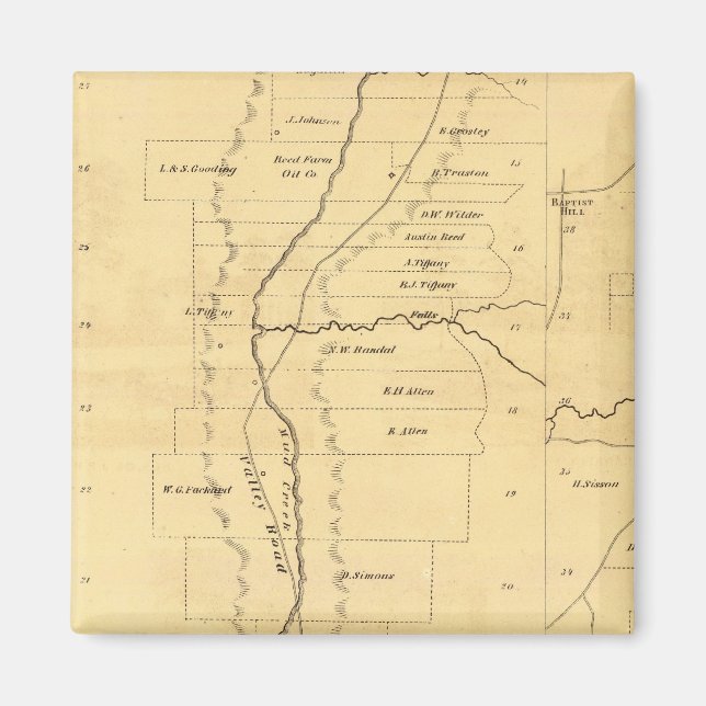 Moor Creek Oil lands Magnet (Vorne)