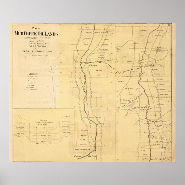 Moor Creek Oil lands Poster (Vorne)