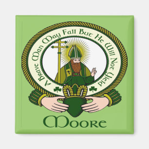 Moore-Clan-Motto-Magnet Magnet
