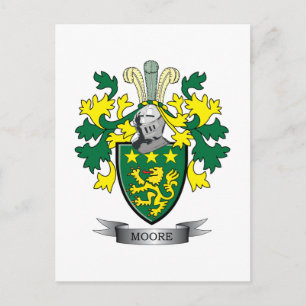 Moore Coat of Arms Postkarte