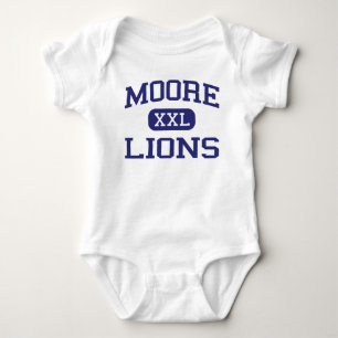 Moore - Löwen - Highschool Moores - Moore Oklahom Baby Strampler