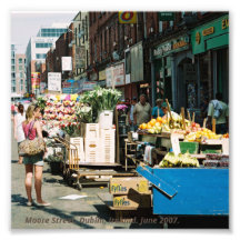 Moore Street, Dublin City Irland