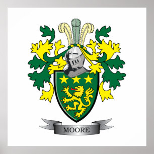 Moore-Wappen Poster