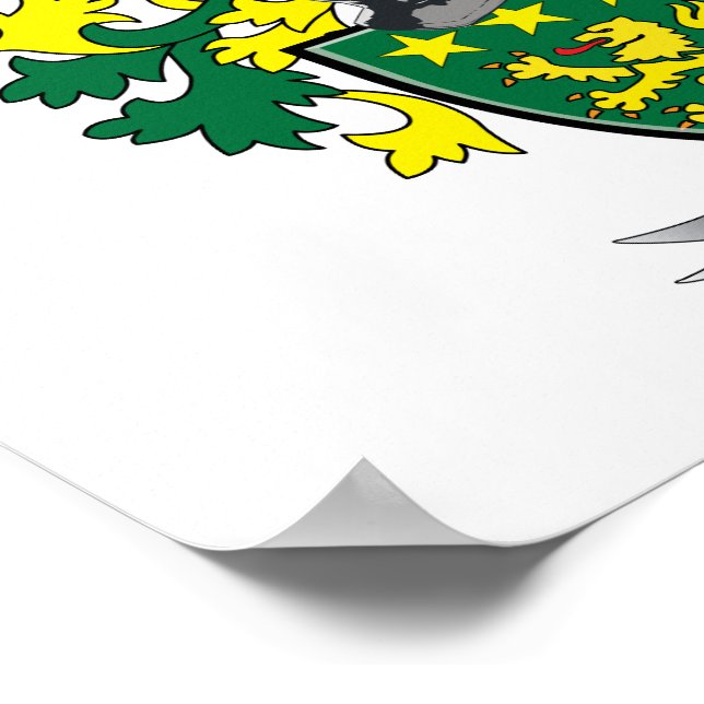 Moore-Wappen Poster (Ecke)