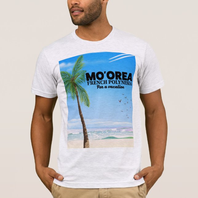 Mo'orea Französisch-Polynesien T-Shirt (Vorderseite)
