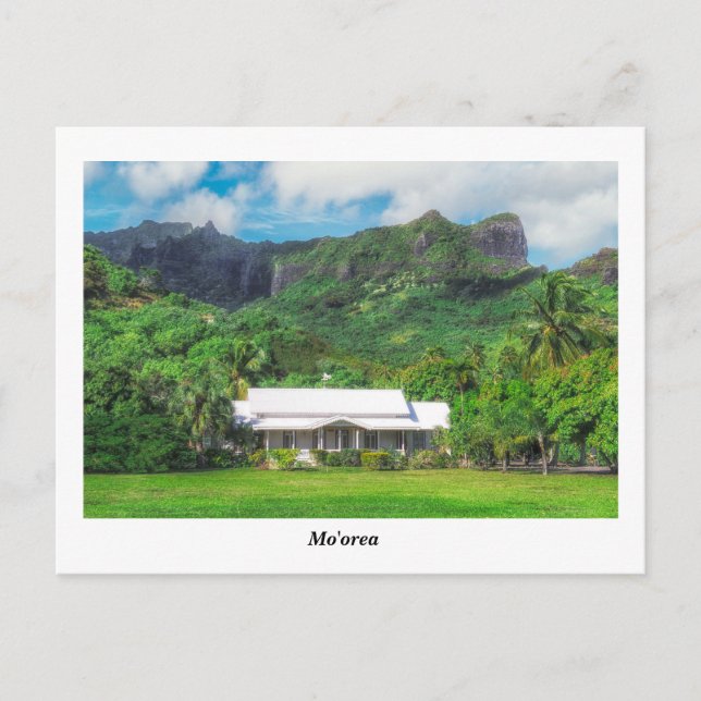 Mo'orea Postcard Postkarte (Vorderseite)