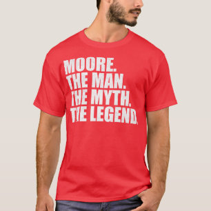 MooreMoore Name Moore Vorname T-Shirt