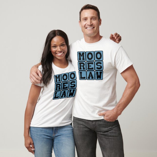 Moores Gesetz, Evolution der Technologie T-Shirt (Unisex)