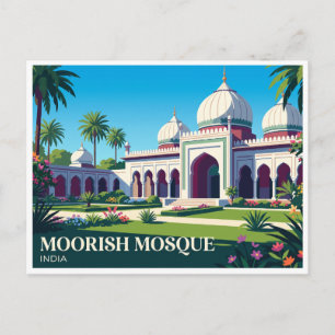 Moorische Moschee Kapurthala Indien Postkarte