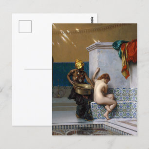 Moorisches Bad Jean-Léon Gérôme Postkarte