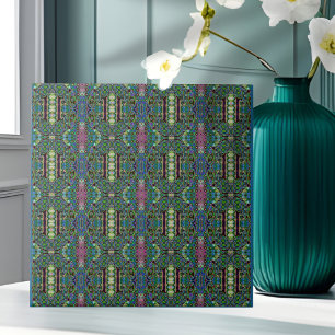 Moorish style Blue Green Tile Fliese