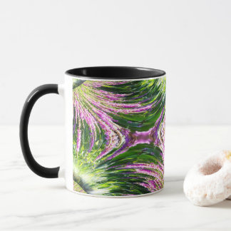 Moorlandschaft Fraktal Tasse