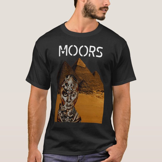 Moors Moorish American Exaterrestristrial Navigato T-Shirt (Vorderseite)