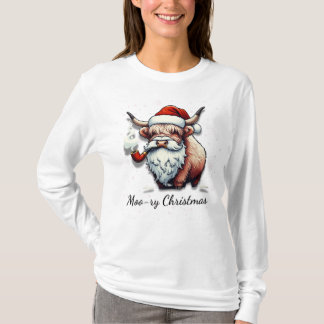 Moory Christmas Design T-Shirt