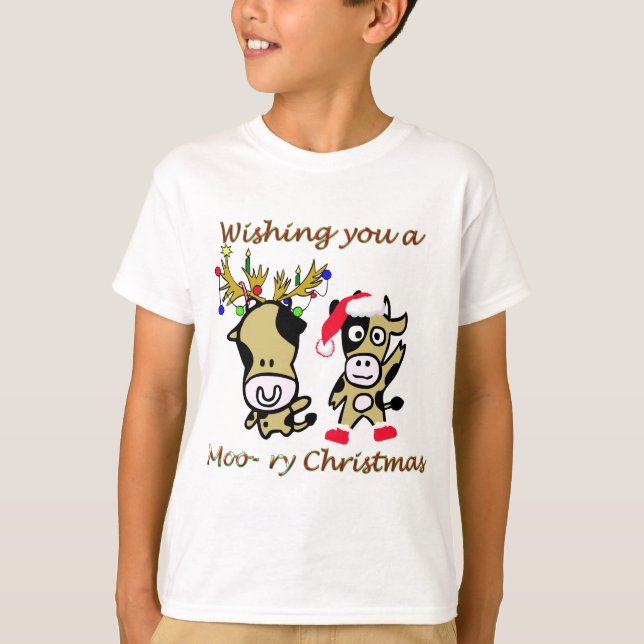 Moory Weihnachten T-Shirt (Vorderseite)