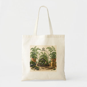 Moos-Terrarium-Workshop-Canvas-Tasche Tragetasche