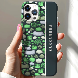 Moos Und Steine Benutzerdefinierter Persönlicher N Case-Mate iPhone Hülle