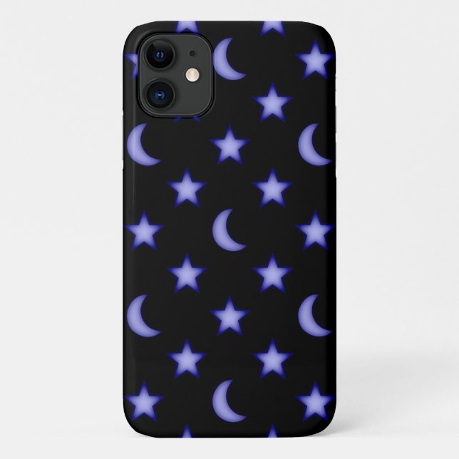 Moos und Sternmuster Case-Mate iPhone Hülle (Rückseite)