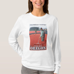 Moosbeersumpf-Ernte - Gurren-Bucht, Oregon T-Shirt