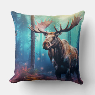 Moose Animal Wildlife Wilder Wilde Kissen