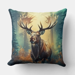 Moose Animal Wildlife Wilder Wilde Kissen