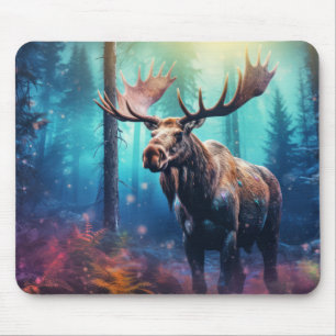 Moose Animal Wildlife Wilder Wilde Mousepad