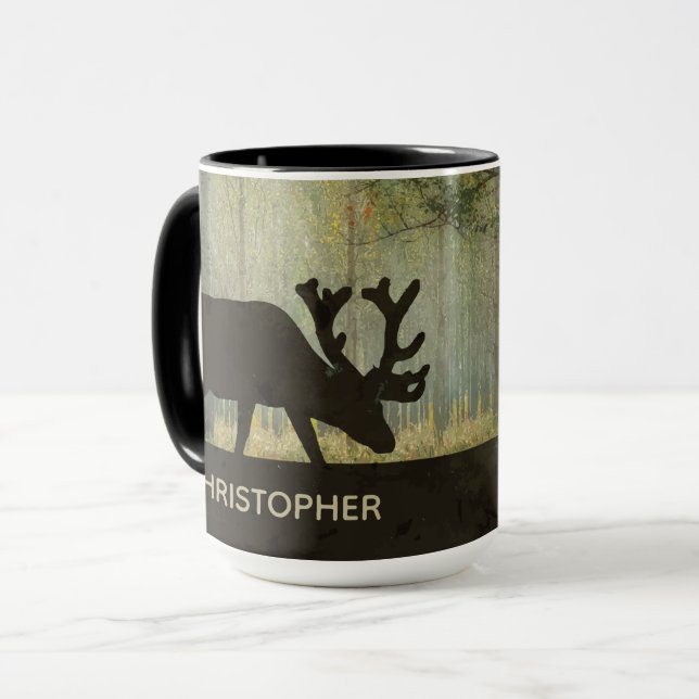 Moose Art Graphalize Tasse (Vorderseite Links)