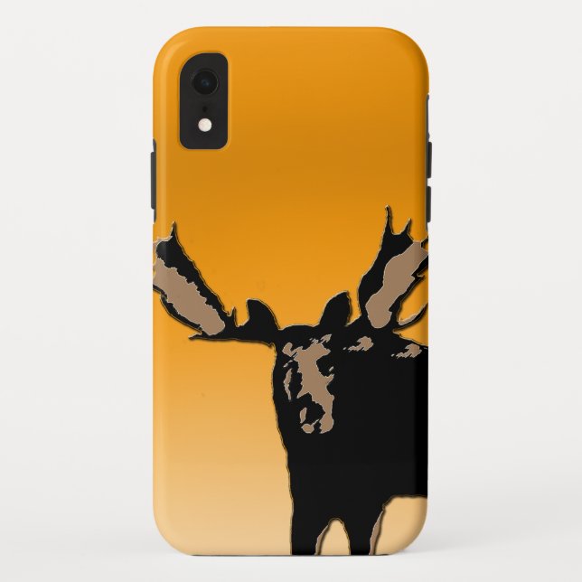Moose at Sunset - Original Wildlife Art Case-Mate iPhone Hülle (Rückseite)